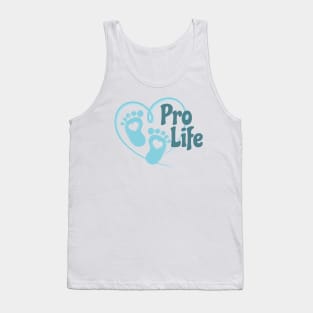 pro life - baby stamp Tank Top